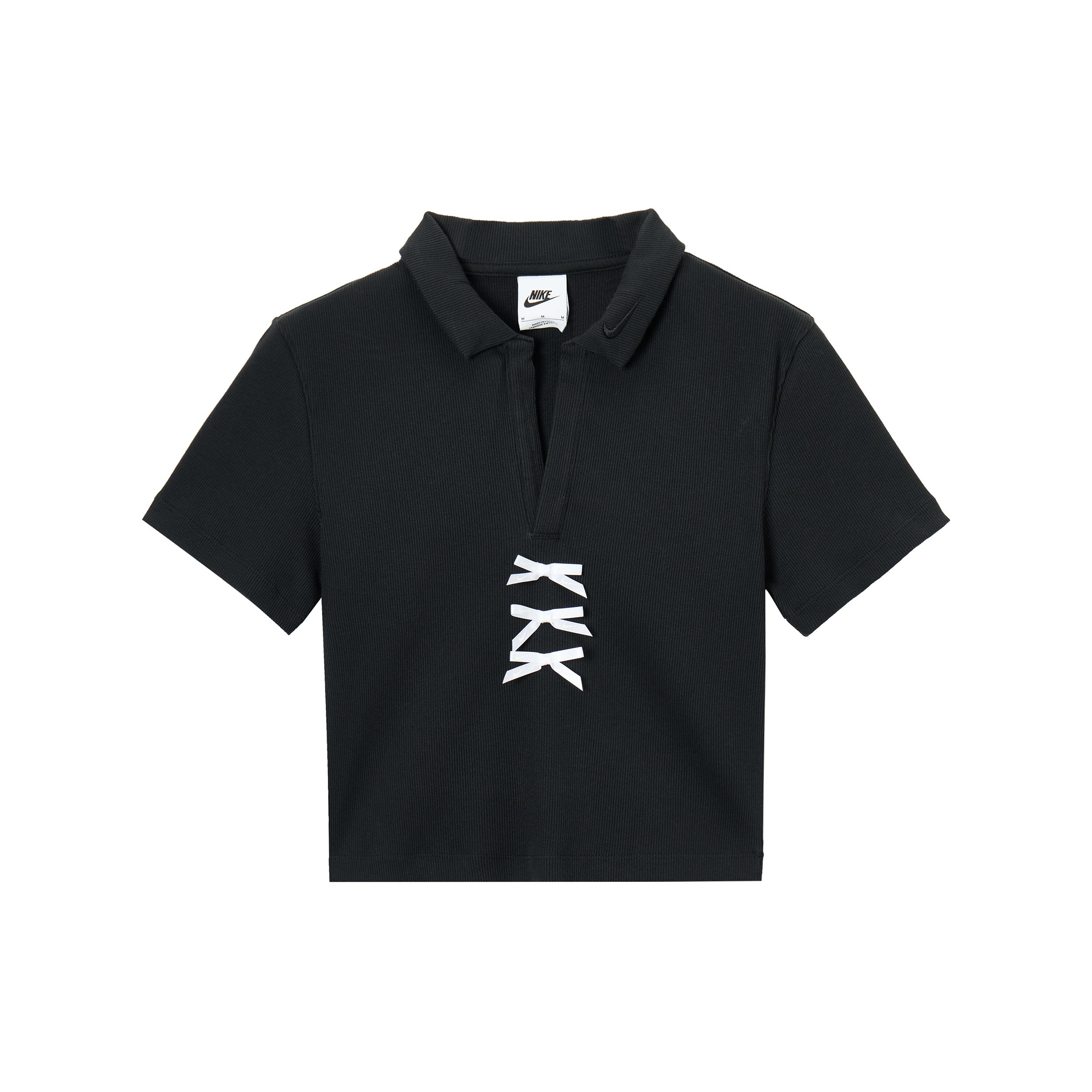 Nike Sportswear Polo Fashion Slim Fit Short Sleeve T-Shirt Women Tops IM3393-010 S