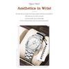 POEDAGAR Montre-bracelet Femme Exquise Étanche Lumineuse Date Mode Montres Dames Acier Inoxydable Montre à Quartz