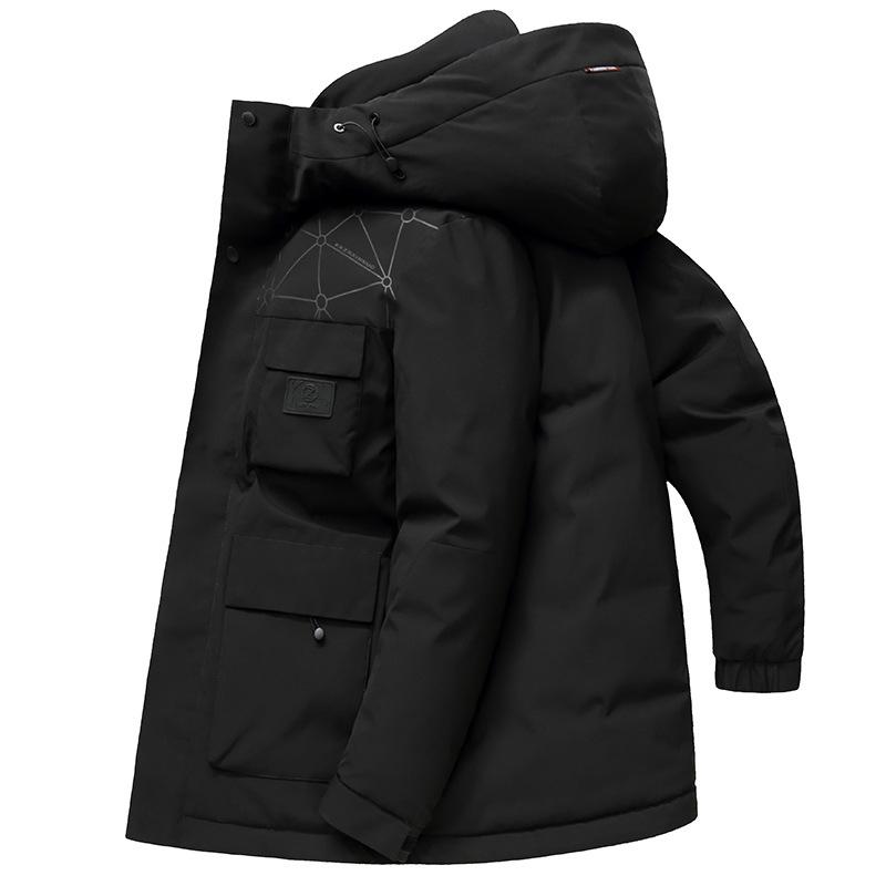 

Мужские пуховики Мужские пуховики нового национального стандарта, устойчивые к холоду и теплые 4XL