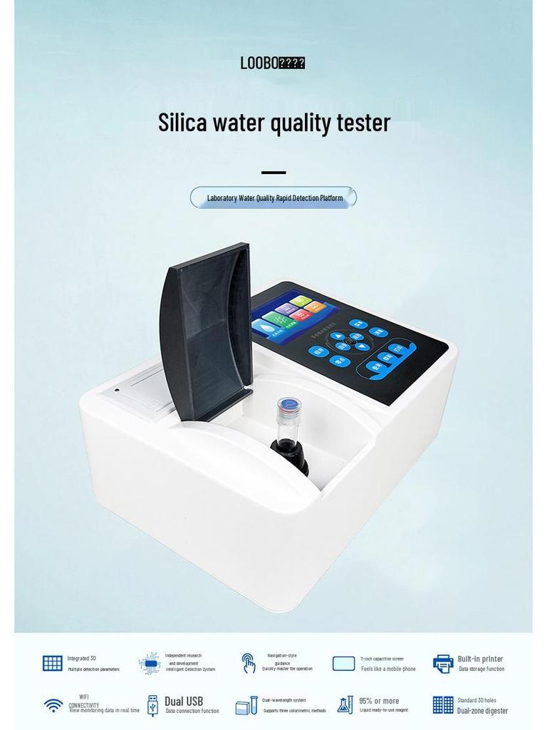 High-Precision Portable Silica Detector & Rapid Analyzer