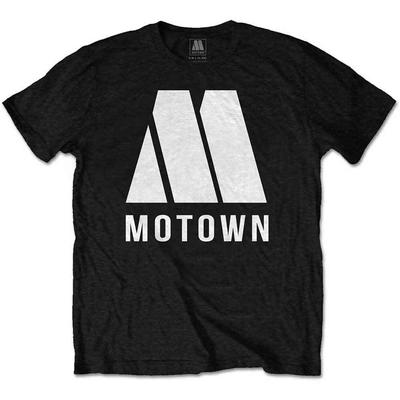 Rockoff Trade Men's Motown M Logo T - Shirt Black Small