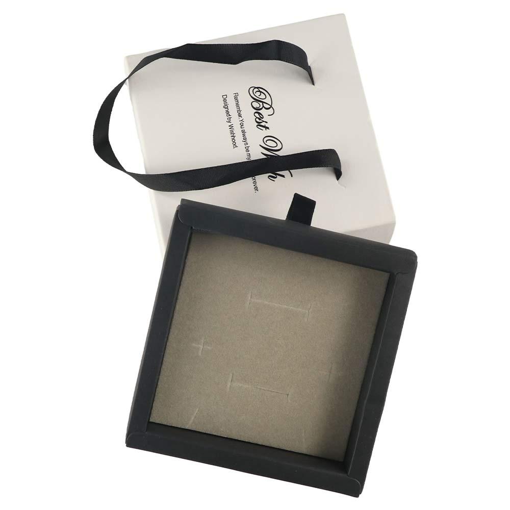 Rectangle Bracelet Packaging Boxes Gift Handbag Jewelry Display Earrings Displays Case Jewelry Box