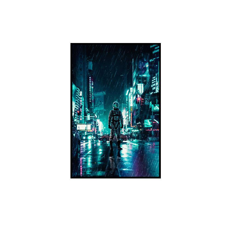 Weltraum-Astronauten-Leinwand-Poster, Druck, moderne Wandkunst, Bild für Wohnzimmer, Heimdekoration, Cuadros