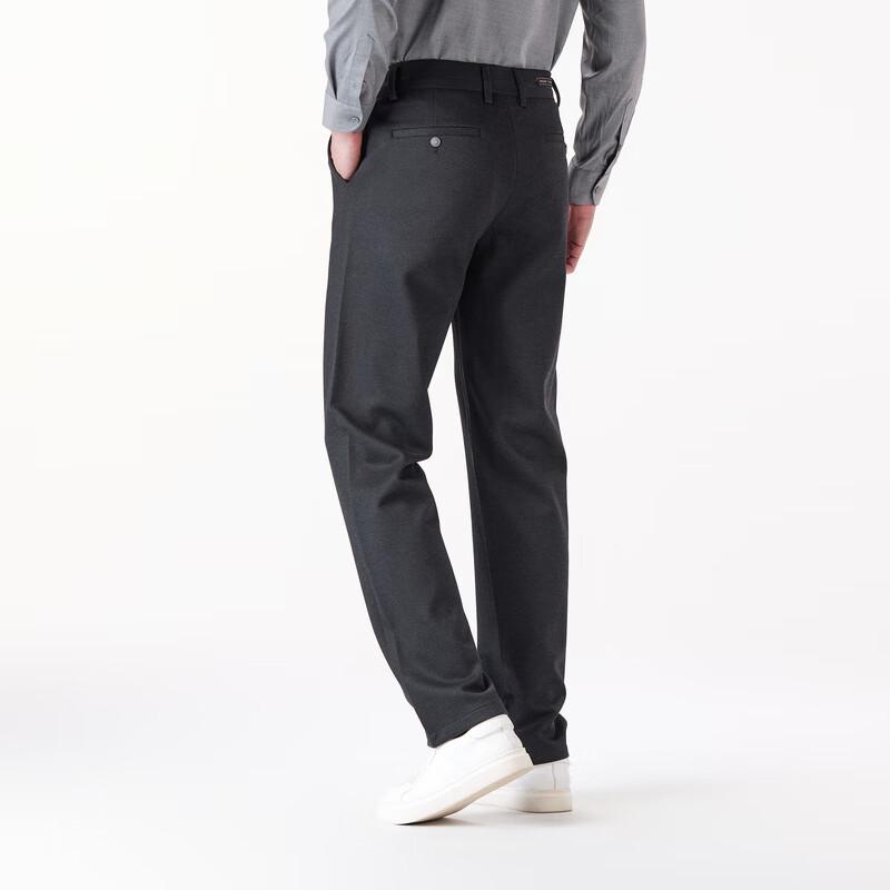 Men's Lamb Wool Straight-Leg Casual Pants