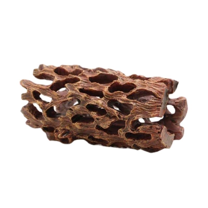 Landscape Hallowed Cave Hideouts Fish Tanks Decorations for Aquariums Terrarium Shrimp Hideouts Tree Ornaments