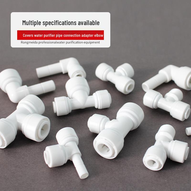 Trójnik do oczyszczacza wody z szybkozłączką 2-punktową do kuchni domowej