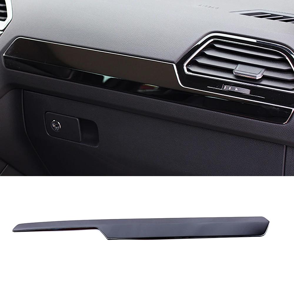 For Volkswagen VW Tiguan MK2 2017-2019 Central Console Headlight Window Lift Glove Storage Box Switch Frame Trim Black Sticker