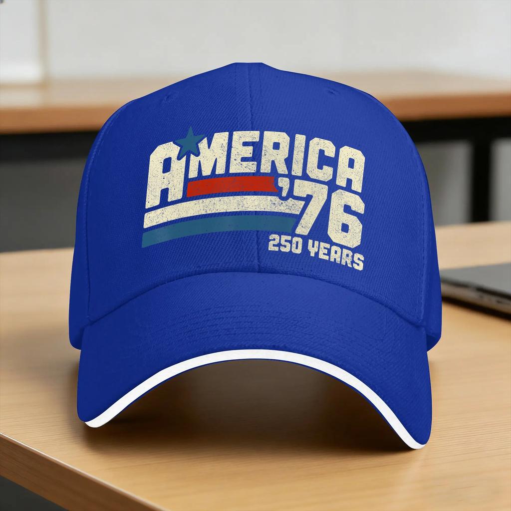 Anniversary USA th of July Patriotic Years American Baseball Cap yk Cute Trucker Sport Baseball Caps