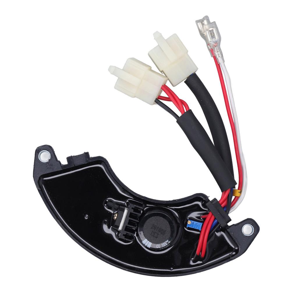 Generator Automatic Voltage Regulator 3 Phase 8 Wire ABS Shell 400V 220UF Capacitor AVR Voltage Regu