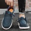 Marca de Moda Calzado para Caminar para Hombre Ultraligero de Suela Blanda Mocasines para Hombre Zapatos para Exterior 2024 Venta Caliente Zapatos Casuales de Cuero para Hombre
