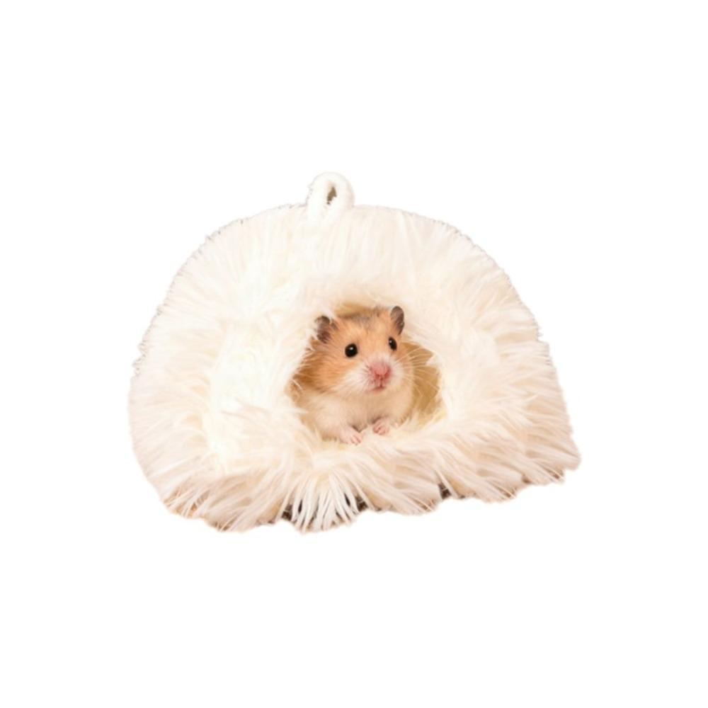 Soft Rabbit Sleeping Nest Comfortable Mouse Bed House Hamster Cave Hamster Cage  Autumn Winter