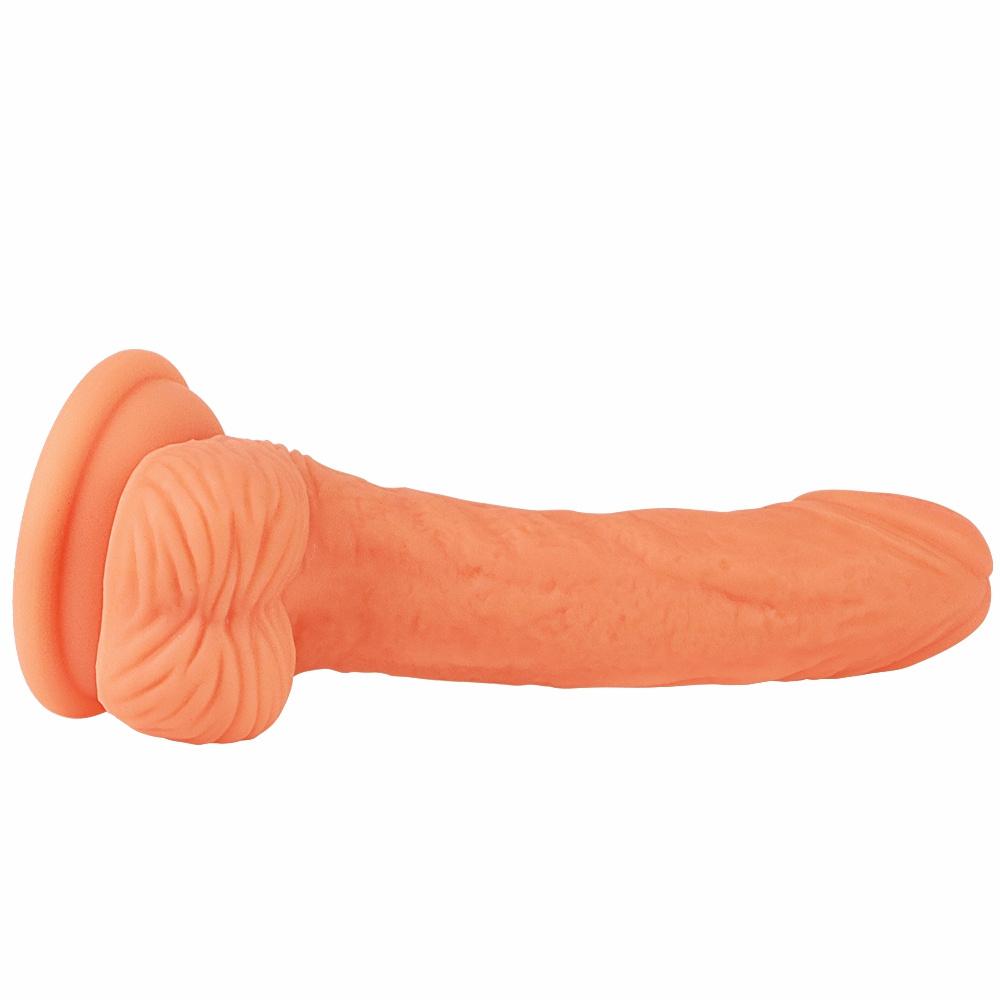 Adult Female Fake Penis Masturbation Stick Double Layer Liquid Silicone Soft Penis