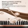 Not Scalding Hair Straightener Brush with 3 Temp Option 30 Second Quick Styling Battery Operated for Daily Use Gift