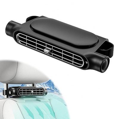 Raksonic Car USB with Rear Twin Rear Seat Adjustable 3 Speed Easy Prevents and More Fan, Powered, Powerful, Pillow, Bladeless, Turbo, Fan, Angle,