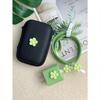 6pcs 3D Flower Shaped Apple Charger Case, Data Cable Organizer, Set Of Storage Bags