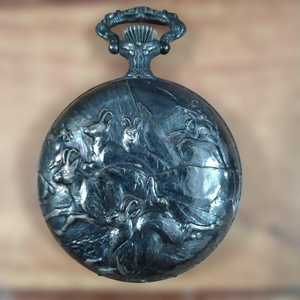 Used MOERIS Grands Prix Pocket Watch