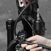 WEST BIKING Portable High-pressure 300psi Bike Air Pump with Gauge for Fork & Rear Suspension Shock Absorber Mountain Bicycle