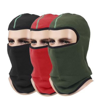 Gorro con capucha térmica de forro polar para hombre y mujer, para exteriores en invierno, gorro de forro polar, gorro con capucha térmica cortavientos para motocicleta, para montar