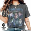 Edward Cullen 2000s Vampire Shirt, Fantasy Romance Gift, Comfort Colors Unisex Shirt FD