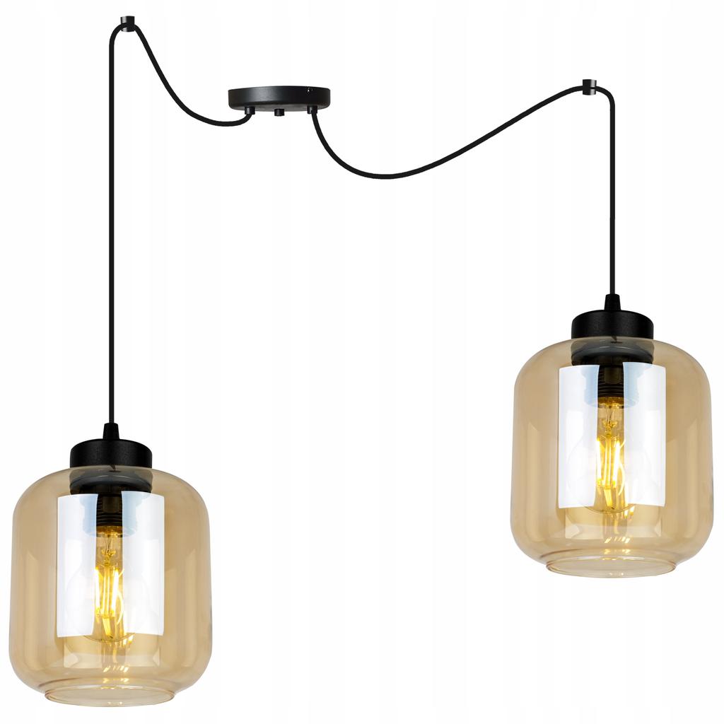 MODERN ELEGANT HANGING LAMP GLASS SHADE