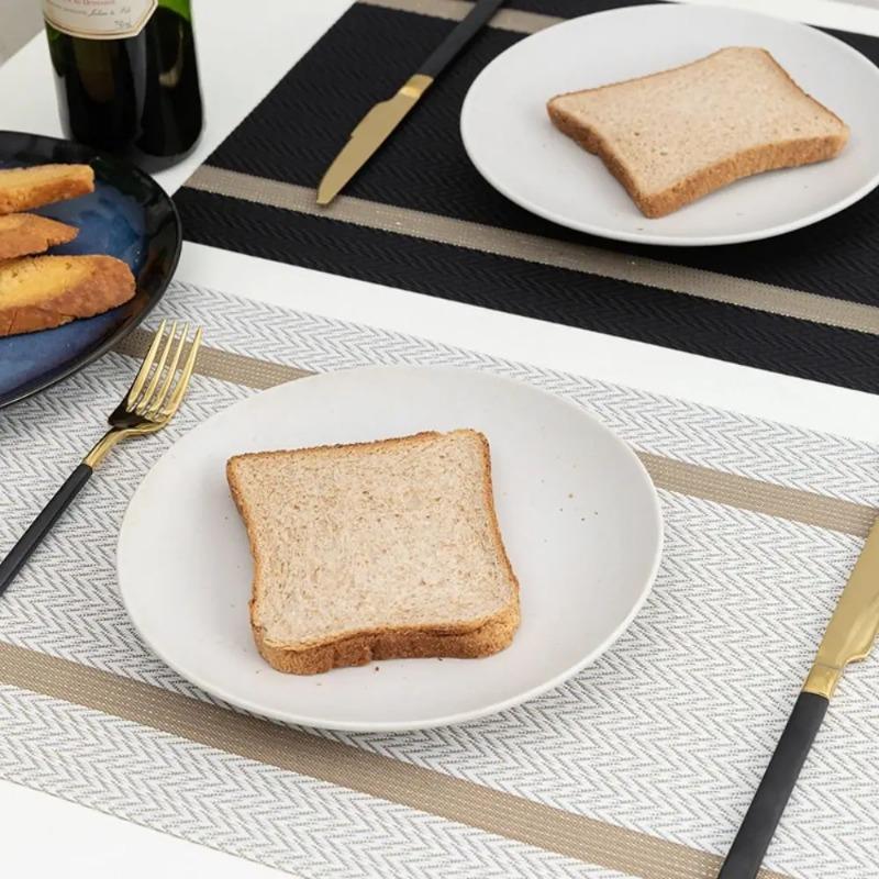1pc PVC Dining Table Mat Kitchen Accessories Place Mat for Dishes Hot Pad Placemats for Dinning Table Placemat Table