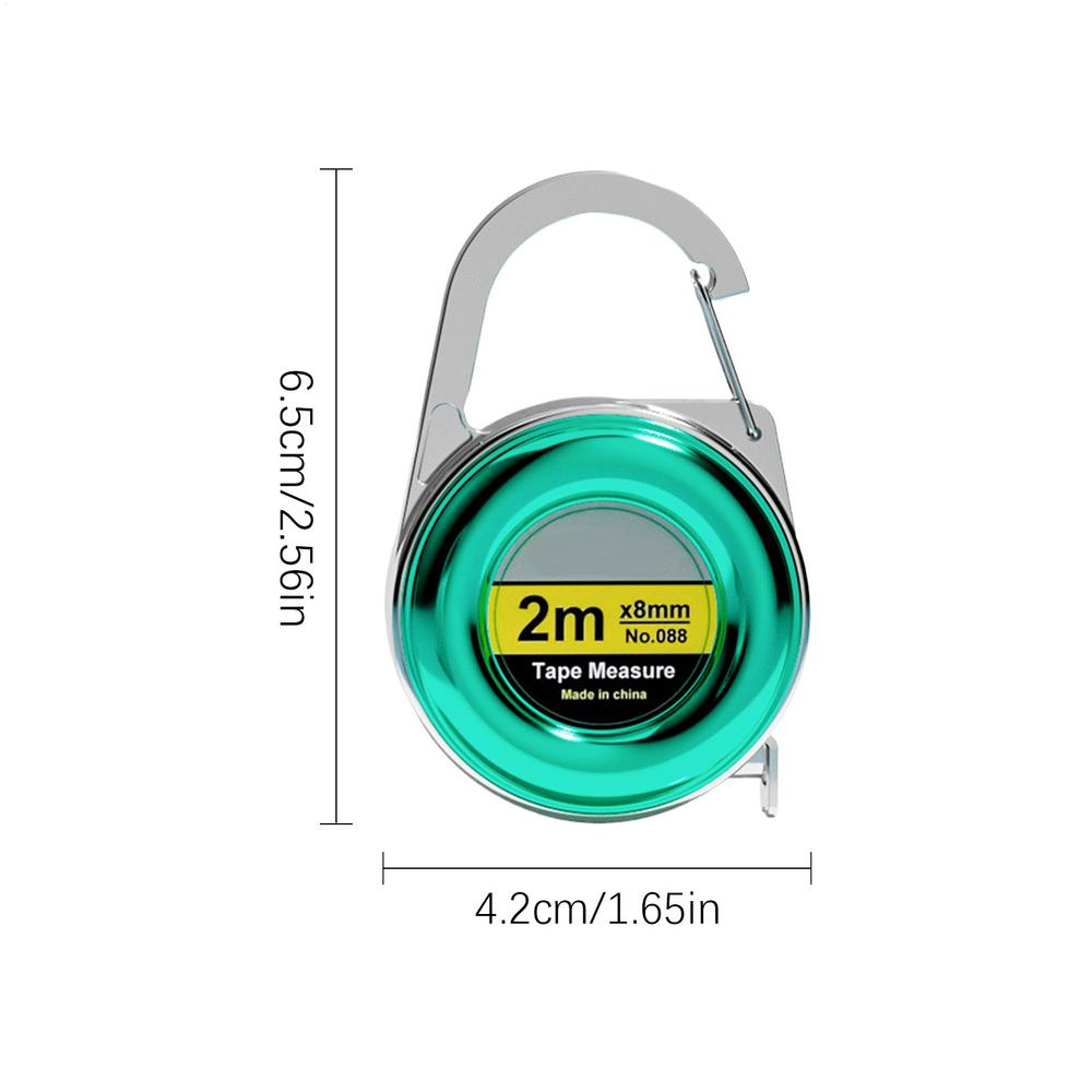 

Tape Measure Body Measuring Tape 79-Inch Tailor Measuring Tape Body Tape Measure Flexible Waist Measuring Tape Pocket Tape зелёный