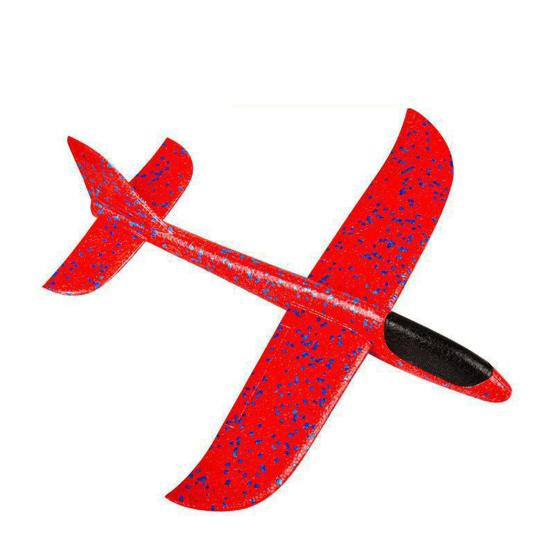 Foam Glider with Loop Roll Capability Hand Throw Airplane Toy for Kids A