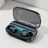 True Wireless Earbuds Bluetooth 5.0 Stereo Sound Noise Cancelling Touch Controls Sport Headphones with Digital Display