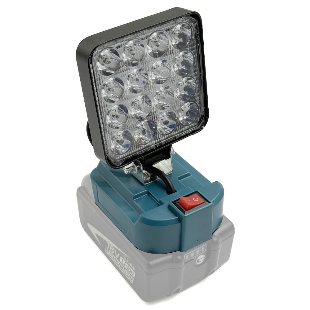 For Makita 14.4V-18V Li-ion Battery Lantern Outdoor Flashlight 3 Inch Cordless LED Work Light Camping Lamp Emergency Lighting