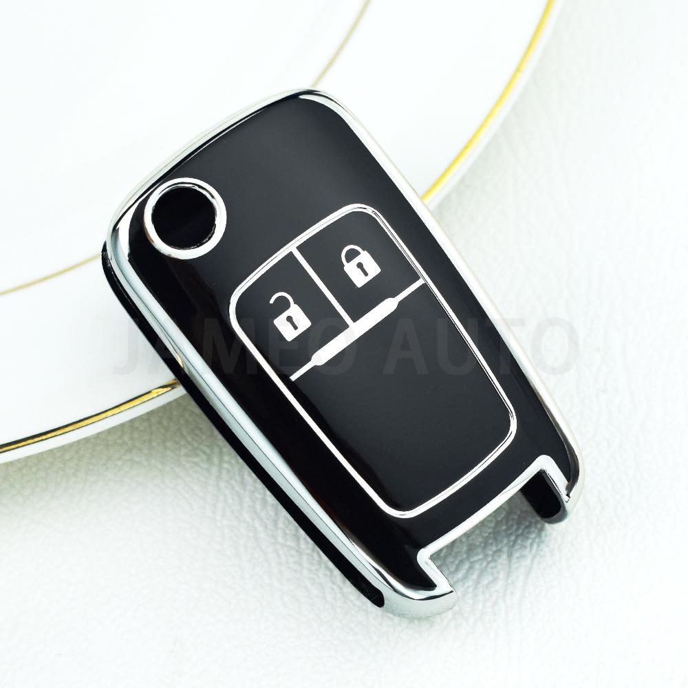 2/3/4/5 Buttons Car Flip Key Cover Case For Chevrolet Cruze Aveo For Buick Opel Corsa Antara Zafira Meriva Insignia Keychain