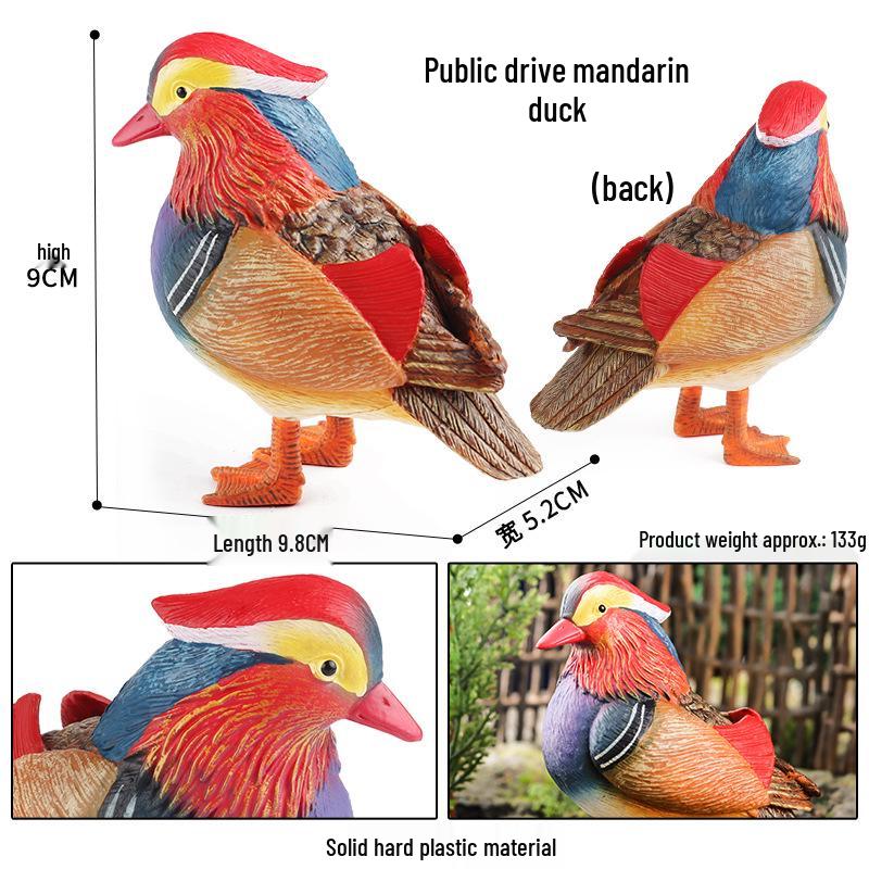 Wildlife Simulation Model: Tiger, Lion, Panda, Elephant, Rhinoceros, Kangaroo, Leopard, Horse, Sheep Toy Set