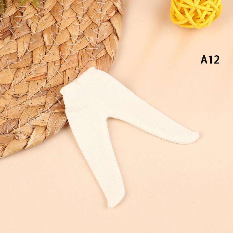 Doll Pantyhose Clothing Doll Pants Dolls Trousers Clothes And Accessories Dress Up Toys For 1/12 Doll Ob11