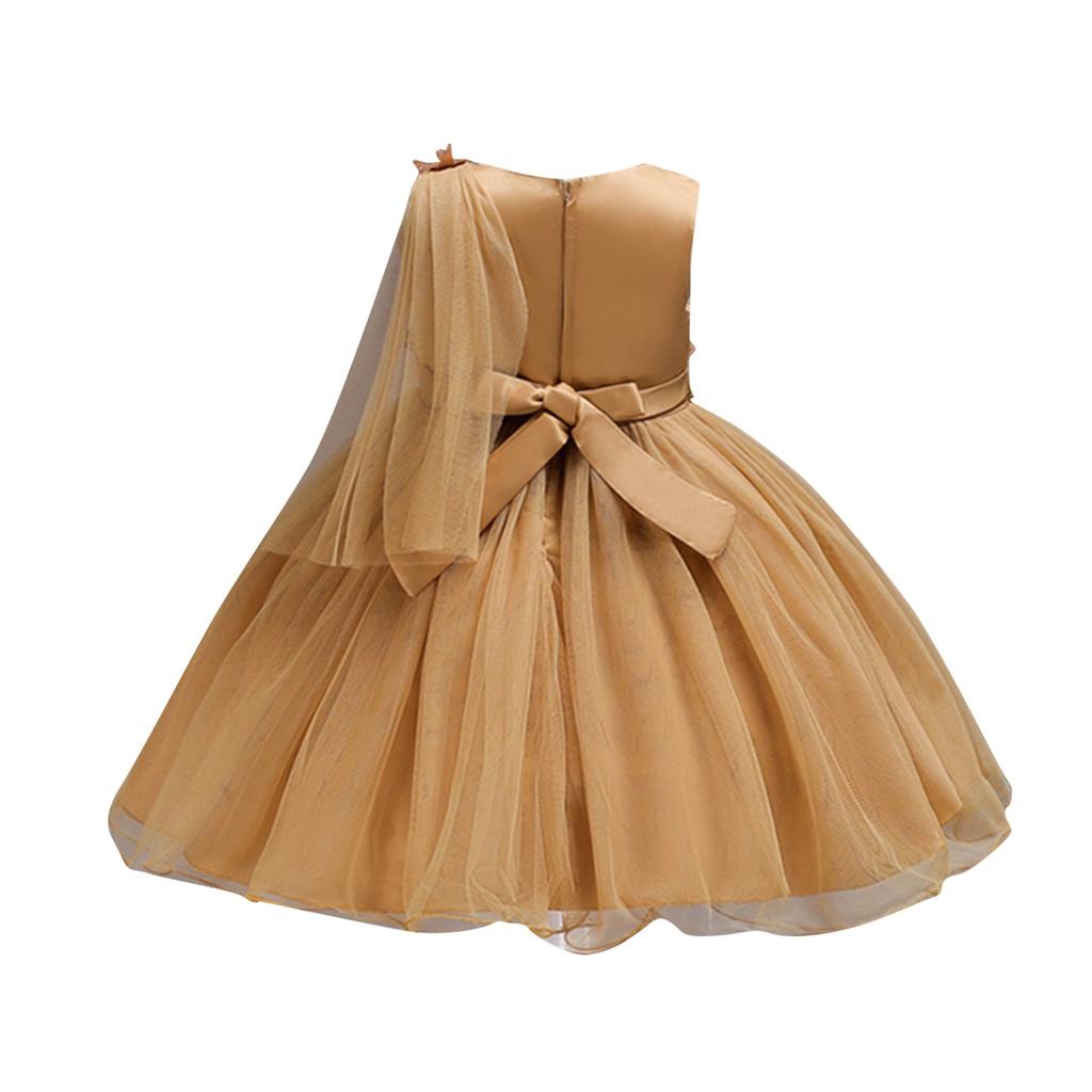 Toddler Kid Girl Lace Sleeveless Princess Gown Party Tulle Dress Cosplay Clothes