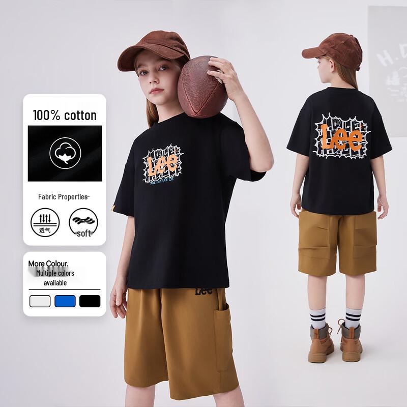 Lee Kids  Cotton Short Sleeve T-Shirt 160