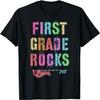 Hello 1st GRADE ROCKS Teacher Team FIRST Gr Vibes Rockstar T-Shirt for Men Women Kids