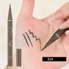 Trucco per gli occhi Matita eyeliner gel Impermeabile a lunga durata Colore Rosso Marrone Sdraiato Penna baco da seta Pigmento Eyeliner opaco Nuovo