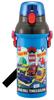 Skater Direct Drinking Water Dishwasher Made In Tomica Children's Bottle, Plastic, 480ml, One-Push Open/Close, Safe, Japan, 26, Boys', PSB5SAN-A