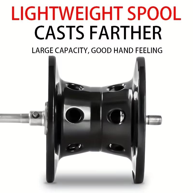 AW 200 Series Universal Micro Spinning Reel 6.3:1 Gear Ratio 18 Lbs Max Stopping Force Lightweight Line Cup Bait Fishing Reel for Fresh and Salt Water