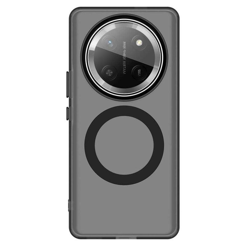 For Honor Magic 7 Lite Shockproof Matte Translucent Phone Case For Honor Magic 7 Lite for Magsafe Wireless Charge Back Cover