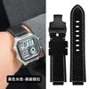 Für Casio kleine quadratische Uhr AE1200/1300/1000 SGW-500H/W218 A159 A158 A168 retro mattiertes Rindslederarmband echtes Lederarmband