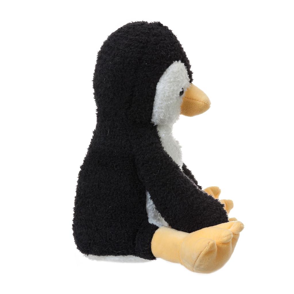 Apricot Lamb Black Velvet Penguin Plush Toy for Kids, Soft and Cute, Fluffy Black Velvet Penguin for Girls and Boys, 23cm