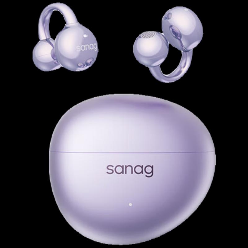 SANAG S7S Bone Conduction Ear-Clip Bluetooth Headset