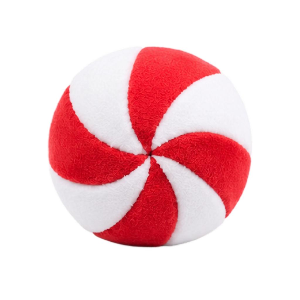 Weicher Plüsch Mehrpanel-Ball Langlebiges Leichtes Kuscheltier Geeignet für Indoor-Spiel und Sensorische Aktivitäten für Kinder und Haustiere