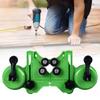 Adjustable Drill Guide Jig Double Vacuum Suction Bases Tile Hole Cutter  For Ceramic Tile