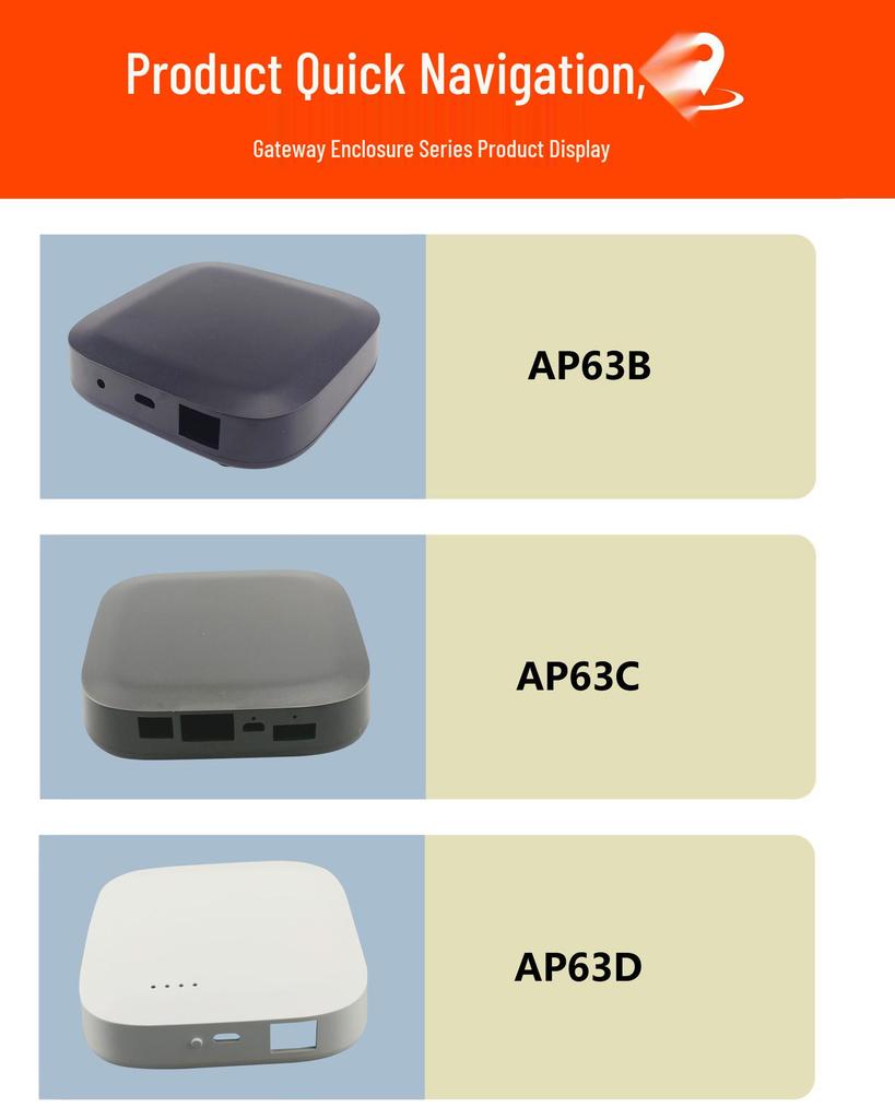 Zigbee Smart Gateway Shell: Scene Linkage Control & Remote Router Plastic Housing