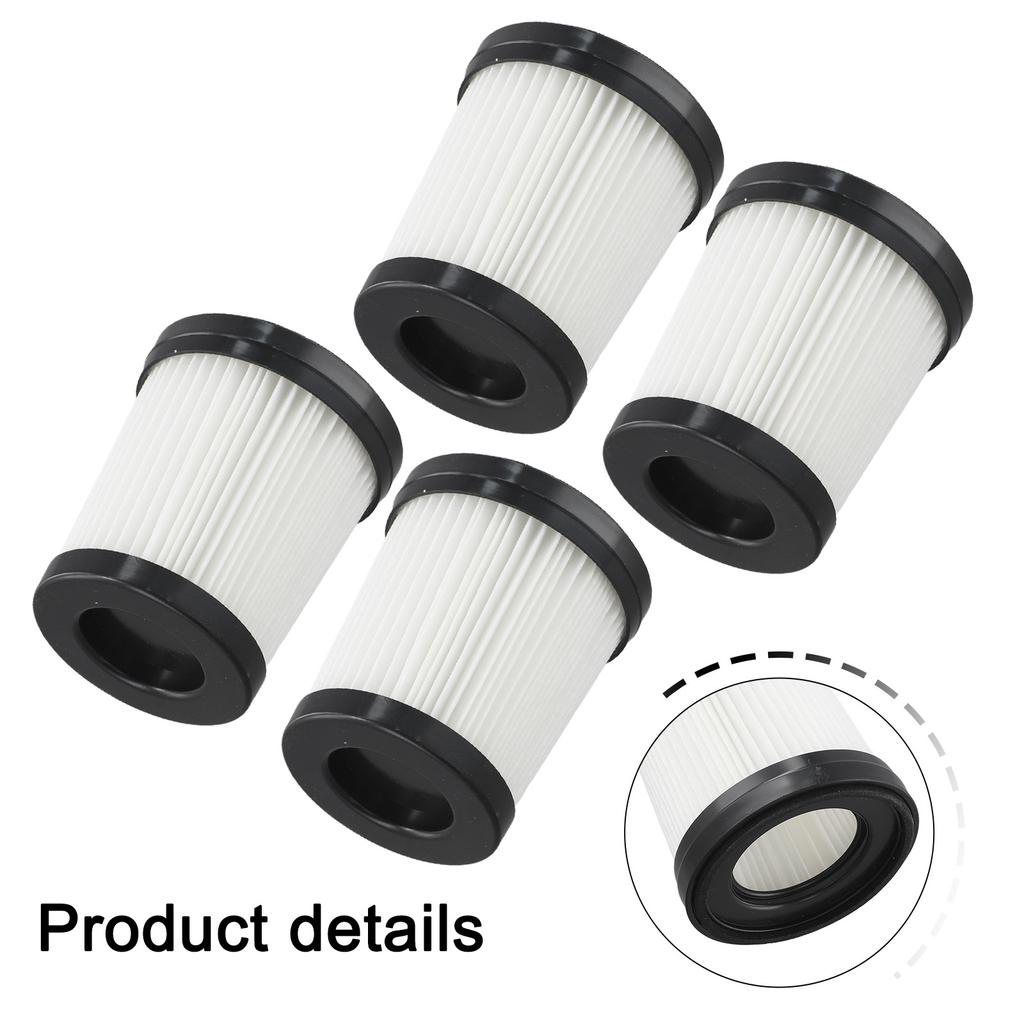 4 Vacuum Cleaner Filters For Fabuletta FSV101 FSV001 For Girnoor G160, G165 For Afoddon A300 Cordless Vacuum Cleaners