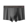 Men Boxer Underwear Elastic Mid-Waist Design U-Convex Shorts Briefs Letter Print U-Convex Panties Daily Wear