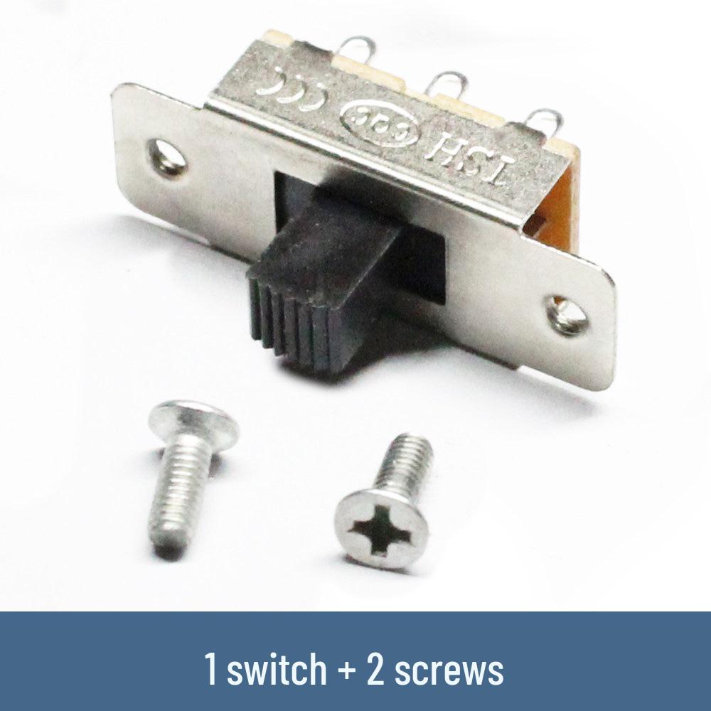 Compact 3-Gear Refrigerator Switch 6A - Universal for Car Cooling & Heating