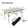 Portable Folding Picnic & Camping Table Chair Set for Outdoor & Night Market