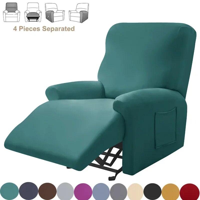 Split Recliner Sofa Cover for Living Room Spandex Relax Lazy Boy Chair Cover Elastic Armchair Cover Furniture Protector Covers